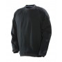 Jobman 5122 Ronde hals Sweater Zwart