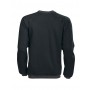Jobman 5122 Ronde hals Sweater Zwart