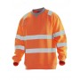 Jobman 5123 Hi-Vis Sweater Oranje