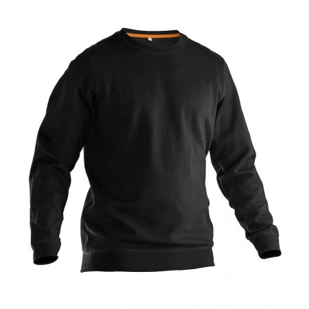 Jobman 5402 Ronde hals Sweater Zwart