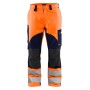 Blåkläder Multinorm inherent werkbroek 1588-1513 High-Vis Oranje/Marineblauw