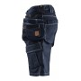 Blåkläder Short Denim Stretch X1900 1992-1141 Marineblauw/Zwart