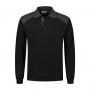 SANTINO Polosweater Tesla Black / Graphite