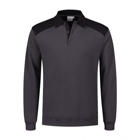 SANTINO Polosweater Tesla Graphite / Black