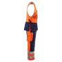 Blåkläder Amerikaanse overall High-Vis 2653-1804 High-Vis Oranje/Marineblauw