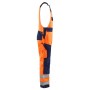 Blåkläder Bretelbroek High-Vis 2660-1811 High-Vis Oranje/Marineblauw