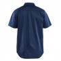 Blåkläder Overhemd Twill korte mouw 3296-1190 Marineblauw