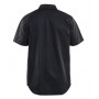 Blåkläder Overhemd Twill korte mouw 3296-1190 Zwart