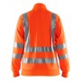 Blåkläder Dames Sweatshirt High-Vis 3308-1974 High-Vis Oranje