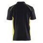 Blåkläder Poloshirt Piqué 3324-1050 Zwart/High-Vis Geel
