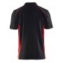 Blåkläder Poloshirt Piqué 3324-1050 Zwart/Rood
