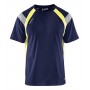 Blåkläder T-shirt Visible 3332-1030 Marine/High-Vis Geel