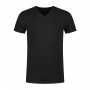 SANTINO T-shirt Jonaz V-neck Black