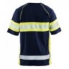 Blåkläder UV-T-shirt High-Vis 3337-1051 Marine/High-Vis Geel