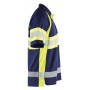 Blåkläder UV-Poloshirt High-Vis Klasse 1 3338-1051 Marine/High-Vis Geel