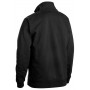 Blåkläder Sweatshirt Bi-Colour met halve rits 3353-1158 Zwart/Grijs