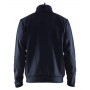 Blåkläder Service Sweatshirt met rits 3362-2526 Donker marineblauw/Zwart