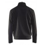 Blåkläder Service Sweatshirt met rits 3362-2526 Zwart/High-Vis Geel