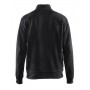 Blåkläder Sweatshirt met rits 3371-1158 Zwart