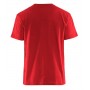 Blåkläder T-shirt Bi-Colour 3379-1042 Rood/Zwart
