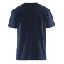 Blåkläder T-shirt Bi-Colour 3379-1042 Donker marineblauw/Zwart