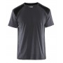 Blåkläder T-shirt Bi-Colour 3379-1042 Medium Grijs/Zwart