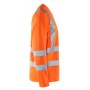 Blåkläder UV-T-shirt High-Vis lange mouw UPF 40+ UV 3381-1070 High-Vis Oranje