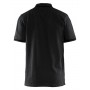 Blåkläder Poloshirt 3389-1050 Zwart/Donkergrijs