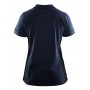 Blåkläder Dames Poloshirt Piqué 3390-1050 Donker marineblauw/Zwart