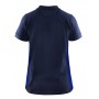 Blåkläder Dames Poloshirt Piqué 3390-1050 Marineblauw/Korenblauw