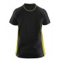 Blåkläder Dames Poloshirt Piqué 3390-1050 Zwart/High-Vis Geel