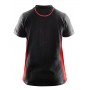 Blåkläder Dames Poloshirt Piqué 3390-1050 Zwart/Rood