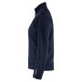 Blåkläder Dames Service sweatshirt met rits 3394-2526 Donker marineblauw/Zwart