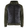 Blåkläder Hybride sweater 3463-2526 Groen/Zwart