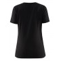 Blåkläder Dames T-shirt 3479-1042 Zwart/Rood