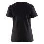 Blåkläder Dames T-shirt 3479-1042 Zwart/Donkergrijs