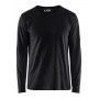 Blåkläder T-shirt lange mouw 3500-1042 Zwart