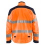 Blåkläder Multinorm inherent jack 4089-1513 High-Vis Oranje/Marineblauw