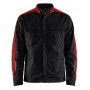 Blåkläder Industrie jack stretch 4444-1832 Zwart/Rood
