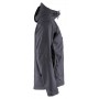 Blåkläder Softshell jack met capuchon 4753-2516 Medium Grijs/Zwart