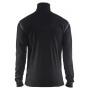 Blåkläder FR Onderhemd Zip-neck 4898-1725 Zwart