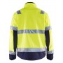Blåkläder Softshell jack High-Vis 4900-2517 High-Vis Geel/Marineblauw