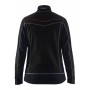 Blåkläder Dames Microfleecevest 4924-1010 Zwart/Rood