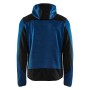 Blåkläder Gebreid vest met softshell 4930-2117 Marineblauw/Marineblauw